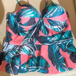 High waisted bathing suit